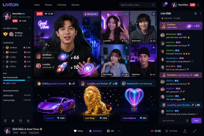 91大赛实时直播互动界面,创作者与粉丝零距离实时交流